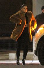 ARIEL WINTER Out for Early Birthday Dinner in West Hollywood 01/19/2018