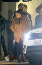 ARIEL WINTER Out for Early Birthday Dinner in West Hollywood 01/19/2018