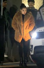 ARIEL WINTER Out for Early Birthday Dinner in West Hollywood 01/19/2018