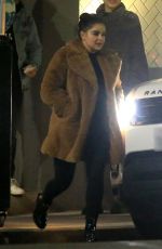 ARIEL WINTER Out for Early Birthday Dinner in West Hollywood 01/19/2018