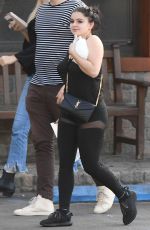 ARIEL WINTER with Her Pet Bunny Leaves a Veterinarian in Los Angeles 01/30/2018