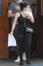 ARIEL WINTER with Her Pet Bunny Leaves a Veterinarian in Los Angeles 01/30/2018