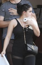 ARIEL WINTER with Her Pet Bunny Leaves a Veterinarian in Los Angeles 01/30/2018