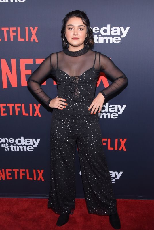 ARIELA BARER at One Day at a Time Season 2 Premiere in Los Angeles 01/24/2018