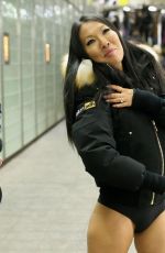 ASA AKIRA Participates in No Pants Subway Day in New York 01/07/2018