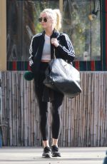 ASHELEE SIMPSON Arrives at a Gym in Studio City 01/29/2018