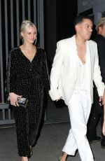 ASHLEE SIMPSON and Evan Ross Arrives at Red Studios in Los Angeles 01/28/2018