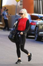 ASHLEE SIMPSON Arrives at a Gym in Studio City 01/26/2018