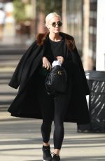 ASHLEE SIMPSON Heading to Gym in Studio City 01/27/2018