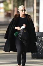 ASHLEE SIMPSON Heading to Gym in Studio City 01/27/2018