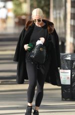 ASHLEE SIMPSON Heading to Gym in Studio City 01/27/2018