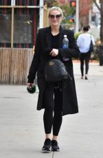 ASHLEE SIMPSON Out and About in Los Angeles 01/03/2018