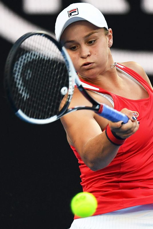 ASHLEIGH BARTY at Australian Open Tennis Tournament in Melbourne 01/18/2018
