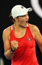 ASHLEIGH BARTY at Australian Open Tennis Tournament in Melbourne 01/18/2018