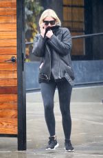 ASHLEY BENSON Leaves a Skincare Facility in Beverly Hills 01/09/2018