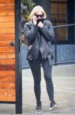 ASHLEY BENSON Leaves a Skincare Facility in Beverly Hills 01/09/2018
