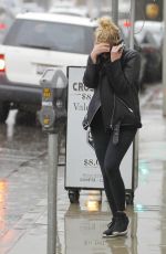 ASHLEY BENSON Out and About in West Hollywood 01/09/2018
