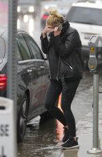 ASHLEY BENSON Out and About in West Hollywood 01/09/2018