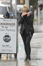 ASHLEY BENSON Out and About in West Hollywood 01/09/2018