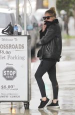 ASHLEY BENSON Out and About in West Hollywood 01/09/2018