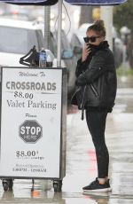 ASHLEY BENSON Out and About in West Hollywood 01/09/2018