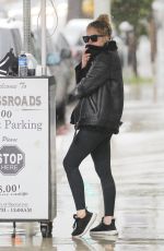 ASHLEY BENSON Out and About in West Hollywood 01/09/2018
