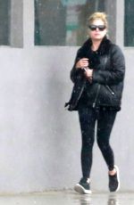 ASHLEY BENSON Out for Lunch at Crossroads Kitchen in Los Angeles 01/09/2018