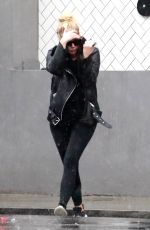 ASHLEY BENSON Out for Lunch at Crossroads Kitchen in Los Angeles 01/09/2018