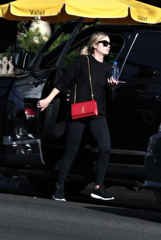 ASHLEY BENSON Out for Lunch in Los Feliz 01/02/2018