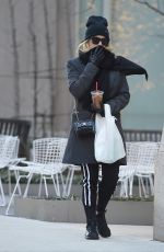 ASHLEY BENSON Out in New York 01/25/2018