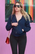 ASHLEY BENSON Shopping at Revolution in West Hollywood 01/04/2018