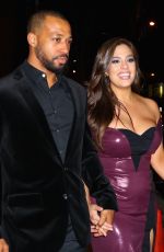 ASHLEY GRAHAM and Justin Ervin Night Out in New York 01/24/2018
