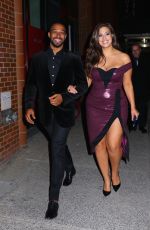 ASHLEY GRAHAM and Justin Ervin Night Out in New York 01/24/2018