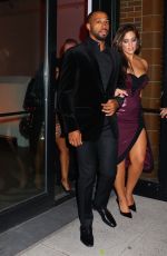 ASHLEY GRAHAM and Justin Ervin Night Out in New York 01/24/2018
