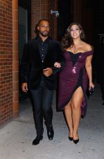 ASHLEY GRAHAM and Justin Ervin Night Out in New York 01/24/2018