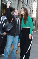 ASHLEY GRAHAM Arrives at Build Series in New York 01/24/2018