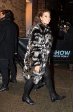 ASHLEY GRAHAM Arrives at Daily Show with Trevor Noah in New York 01/08/2018
