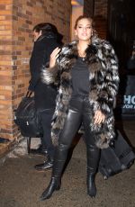ASHLEY GRAHAM Arrives at Daily Show with Trevor Noah in New York 01/08/2018