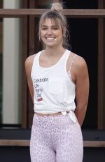 ASHLEY HART at a Yoga Class in Los Angeles 01/14/2018