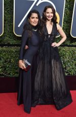ASHLEY JUDD at 75th Annual Golden Globe Awards in Beverly Hills 01/07/2018
