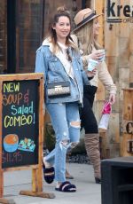 ASHLEY TISDALE Out for Coffee in Venice 01/16/2018