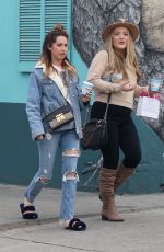 ASHLEY TISDALE Out for Coffee in Venice 01/16/2018