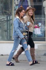 ASHLEY TISDALE Out for Coffee in Venice 01/16/2018