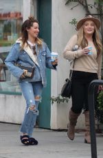ASHLEY TISDALE Out for Coffee in Venice 01/16/2018