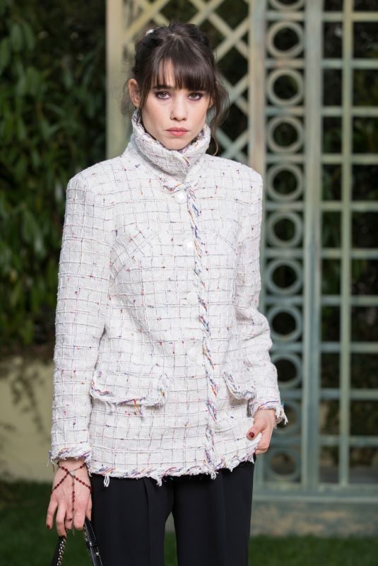 ASTRID BERGES-FRISBEY at Chanel Show at Spring/Summer 2018 Haute Couture Fashion Week in Paris 01/23/2018