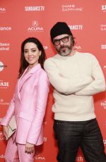 AUBREY PLAZA at An Evening with Beverly Luff Linn Premiere at 2018 Sundance Film Festival 01/20/2018