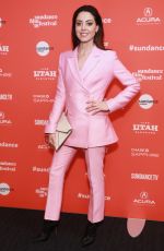 AUBREY PLAZA at An Evening with Beverly Luff Linn Premiere at Sundance Film Festival 01/20/2018