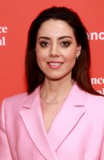 AUBREY PLAZA at An Evening with Beverly Luff Linn Premiere at Sundance Film Festival 01/20/2018