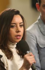 AUBREY PLAZA at Deadline Studio at 2018 Sundance Film Festival 01/20/2018
