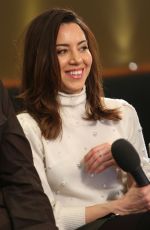 AUBREY PLAZA at Deadline Studio at 2018 Sundance Film Festival 01/20/2018